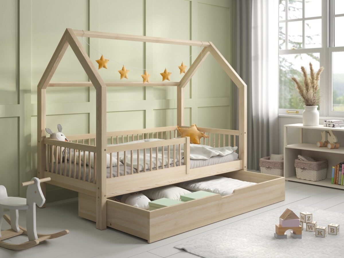 Kinderbed OLMO met lade