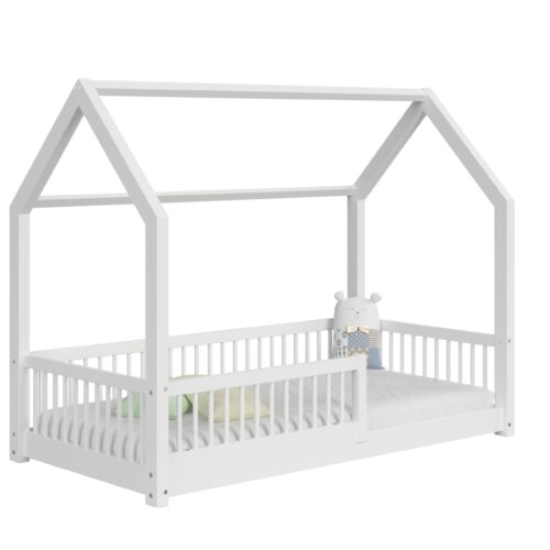 packshot w10 mat_1_bialy Kinderbed OLMO mini
