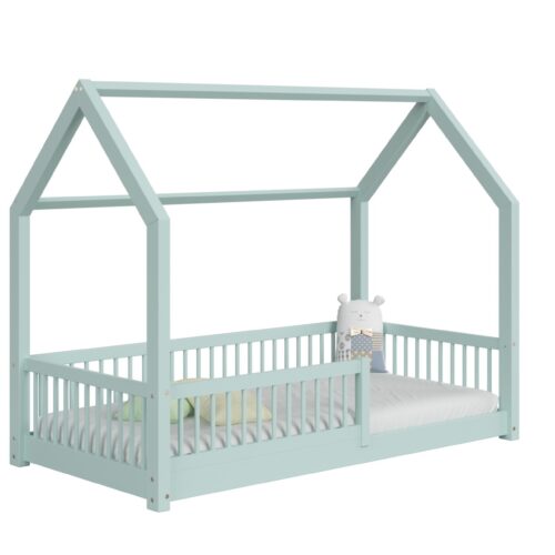 packshot w10 mat_1_zielony Kinderbed OLMO mini