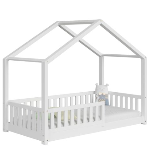 packshot w11 mat_1_bialy Kinderbed PIOPPO mini