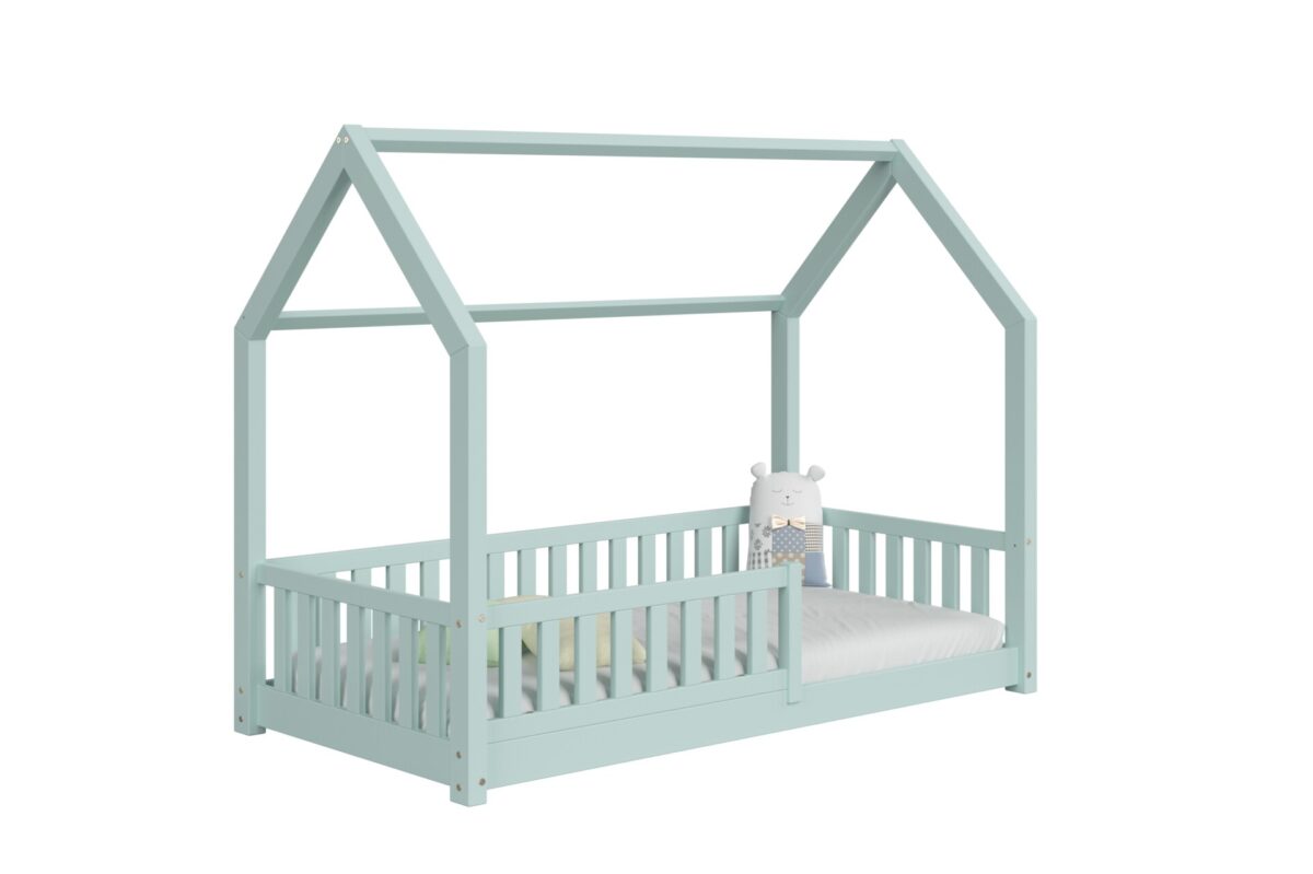 packshot w9 mat_1_zielony Kinderbed PINO mini