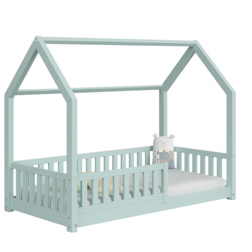 packshot w9 mat_1_zielony Kinderbed PINO mini