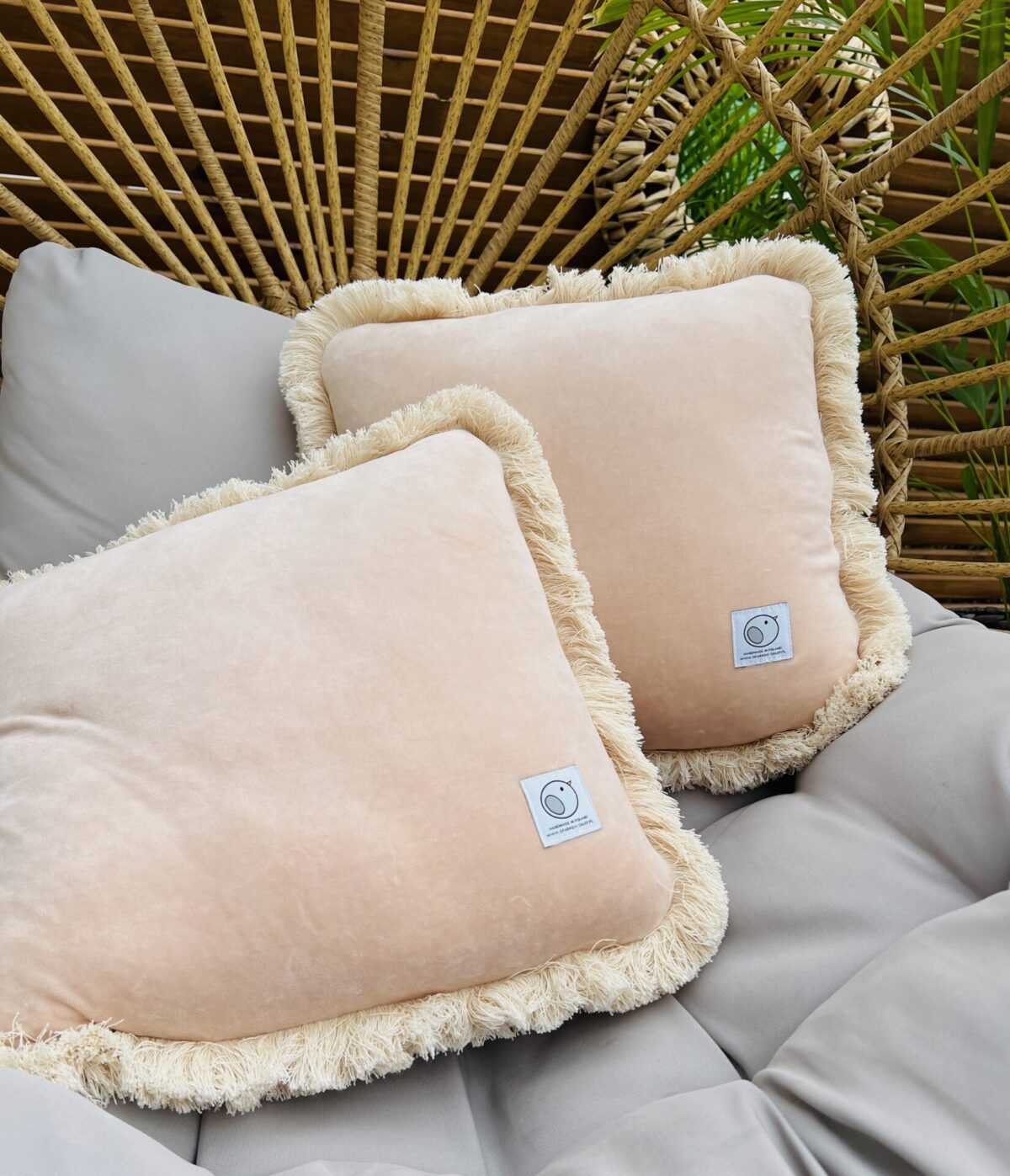 Boho kussen 45x45 cm vierkant