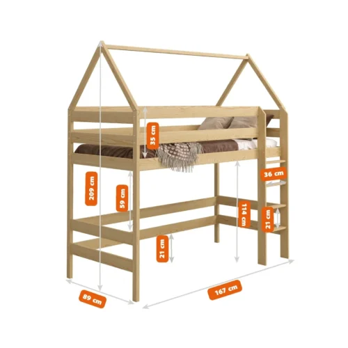 Stapelbed voor kinderen ISOTTA