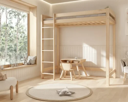 Stapelbed voor kinderen AVELA 160cm