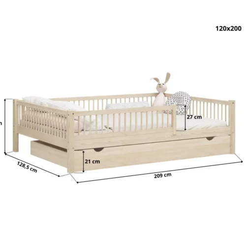 Kinderbed SALICE XL met lade