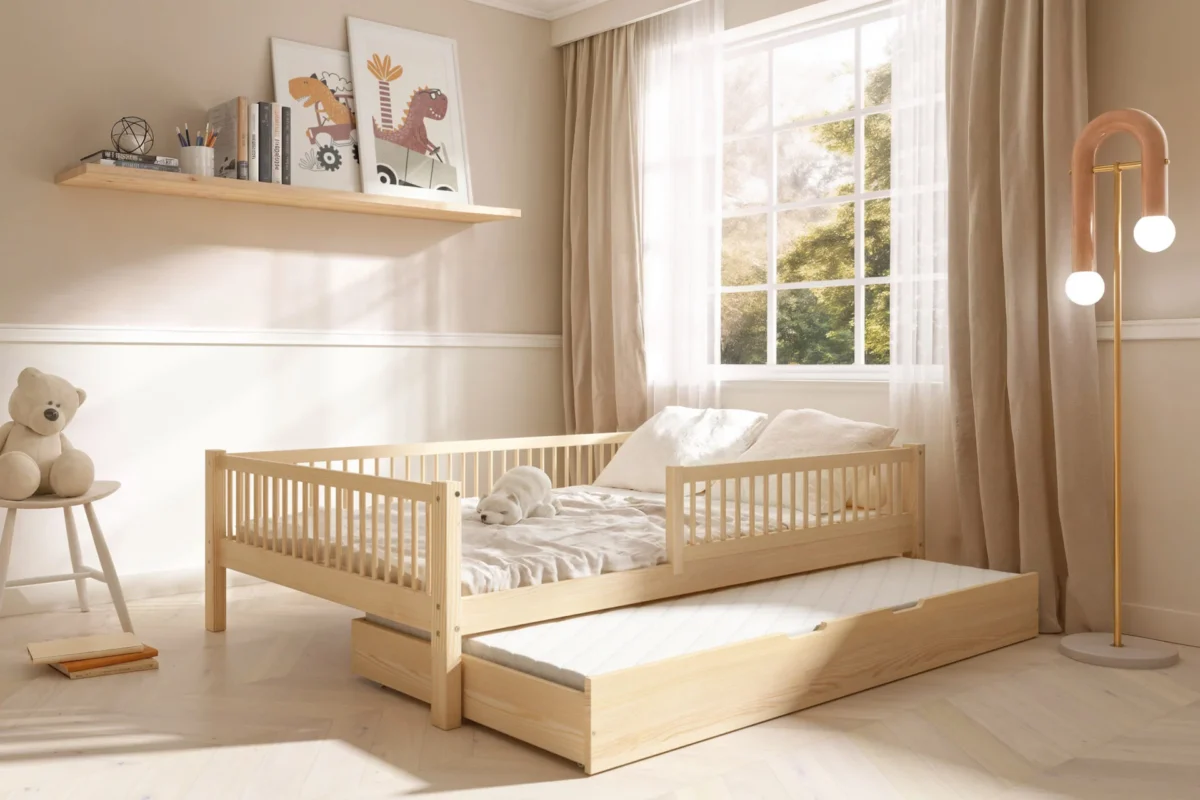 szczebeli_szuflada_materac Kinderbed SALICE XL met lade (Snelle verzending 48u)