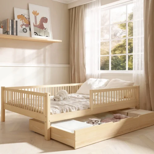szczebeli_szuflada_pojemnik Kinderbed SALICE XL met lade (Snelle verzending 48u)